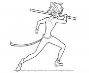 Printable Miraculous Ladybug and Cat Noir Drawings coloring pages