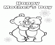 Printable message For Mother S Day coloring pages
