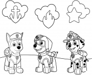 Paw Patrol Coloring Pages Free Printable Badges Everest Badge