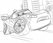 Printable lightning mcqueen from cars 3 disney coloring pages