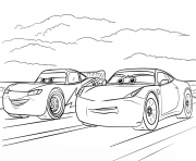 Fritter Cars 3 Disney Coloring Pages Printable Mcqueen Ramirez