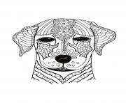Printable I Woof You Adult hard advanced coloring pages