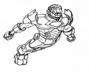 Printable iron man 348 superheros coloring pages