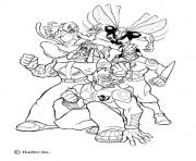 iron man 245 superheros coloring pages