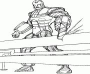 Printable iron man 38 superheros coloring pages