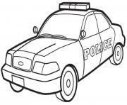 Printable police car coloring pages coloring pages