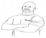 Printable wwe stone cold steve coloring page coloring pages