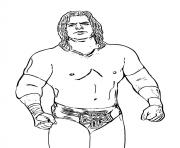 Printable Wrestler Triple H Batista WWE coloring pages