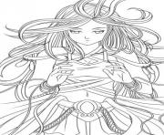 ANIME Coloring Pages Color Online Free Printable