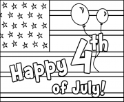 Printable 4th Of Julys coloring pages