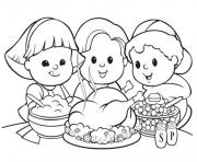 Printable incridible cute thanksgiving for kids coloring pages