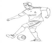 Printable cristiano ronaldo real madrid soccer coloring pages