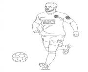 Printable wayne rooneyball soccer coloring pages