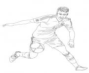 Printable marco reus soccer coloring pages