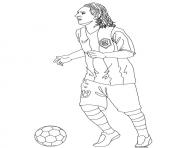 Printable lionel messi fc barcelone soccer coloring pages