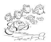 Printable no body want to talk with him finding nemo coloring pages
