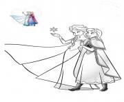 Frozen Coloring Pages Free Printable Elsa Anna Family Love Kristoff