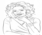 Printable oprah winfrey celebrity coloring pages