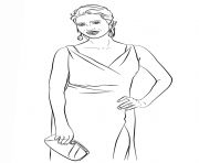 Printable ivanka trump celebrity coloring pages