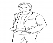 Printable scott baio celebrity coloring pages