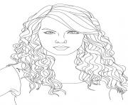 Printable taylor swift 2 coloring pages