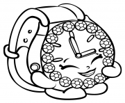 Printable Shopkins Diamond Watch coloring pages