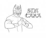 Printable sin cara coloring pages