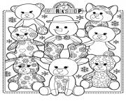 Printable build a bear coloring pages