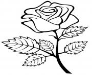 Printable Beautiful Roses for Valentines day coloring pages