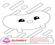 Printable Elongy 1 true and the rainbow kingdom coloring pages