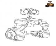 Printable Wall E Disney coloring pages
