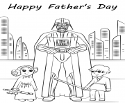 Printable star wars fathers day coloring pages