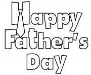 Printable happy fathers day sheet coloring pages