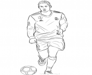 Printable raphael varane fifa world cup football coloring pages