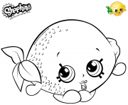 Printable Cartoon Lemon Toy coloring pages