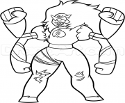 Printable Sugilite from Steven Universe coloring pages