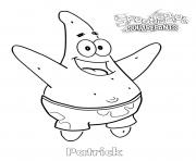 Printable Patrick from Spongebob coloring pages