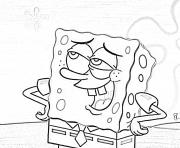 Printable Spongebob Squarepants coloring pages