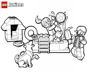 Printable lego fun coloring pages