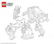 Printable Lego City Deep Sea Starter Set coloring pages