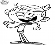 Printable Lincoln Loud House coloring pages