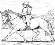 Printable Collected Horse coloring pages
