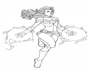 Printable Captain Marvel Avengers Endgame By JamieFayX coloring pages