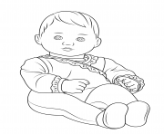 Printable american girl bitty baby coloring pages