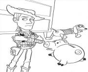 Printable hamm woody sheriff and slinky dog coloring pages