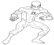 Printable Spiderman fresh start coloring pages