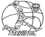 Printable mandala easy basketball coloring pages