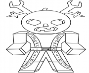 Printable Roblox studio angry player coloring pages