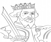 Printable william the conqueror united kingdom coloring pages