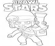 Printable Penny Brawl Stars coloring pages